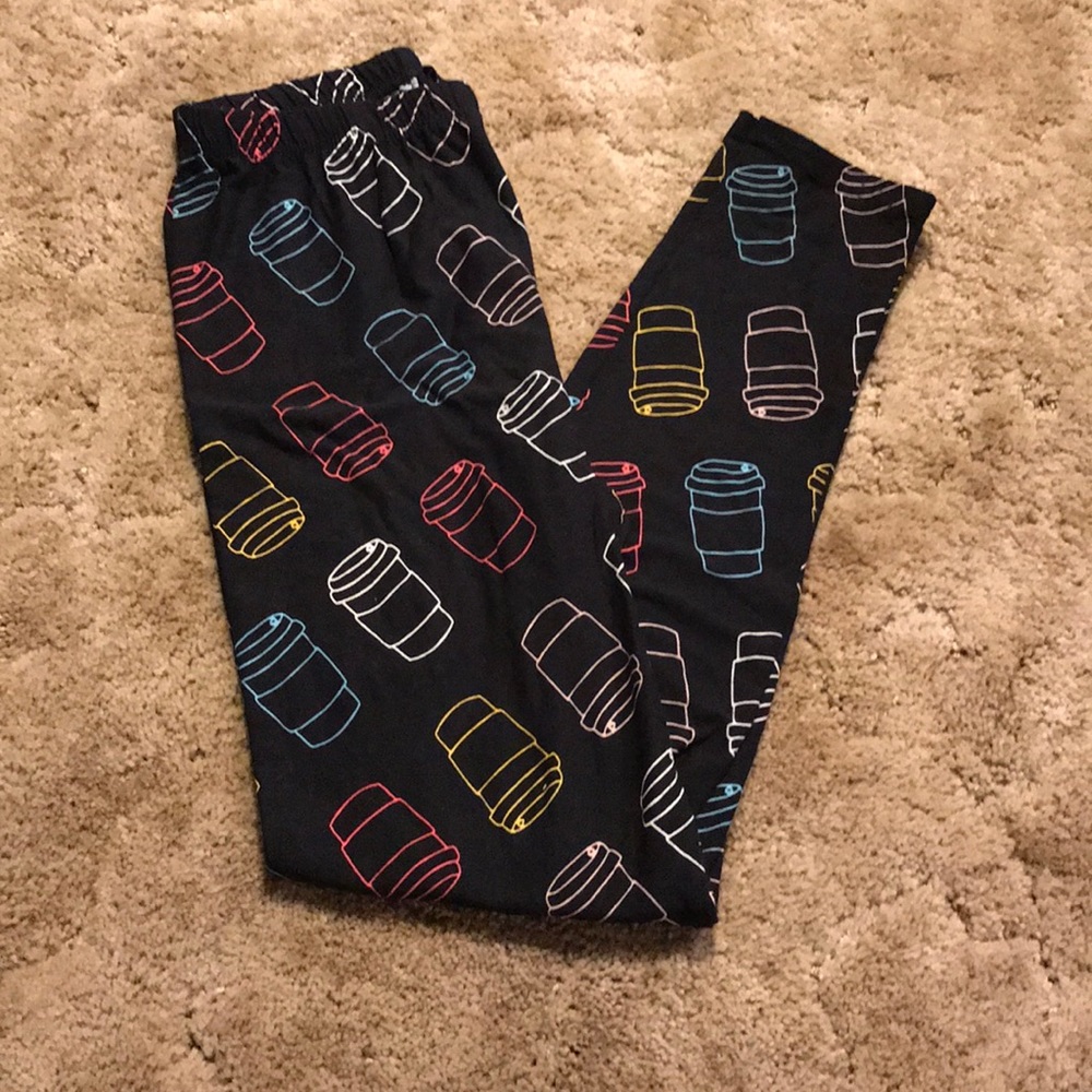 Coffee cup leggings